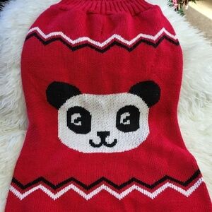 EXTRA large knit dog sweater